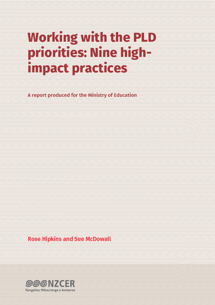 Working with the PLD priorities: Nine high-impact practices