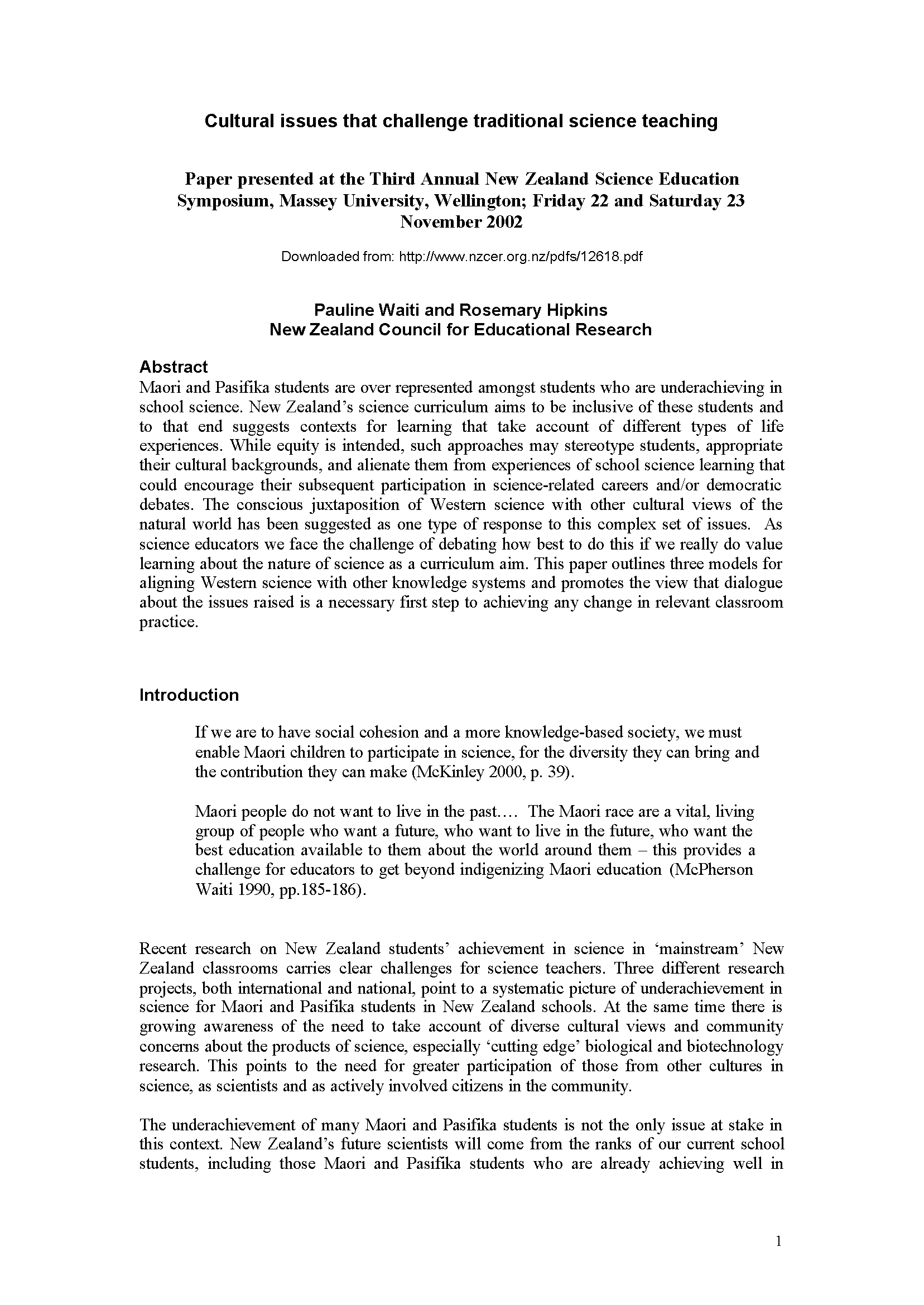 Cultural issues that challenge traditional science teaching.png