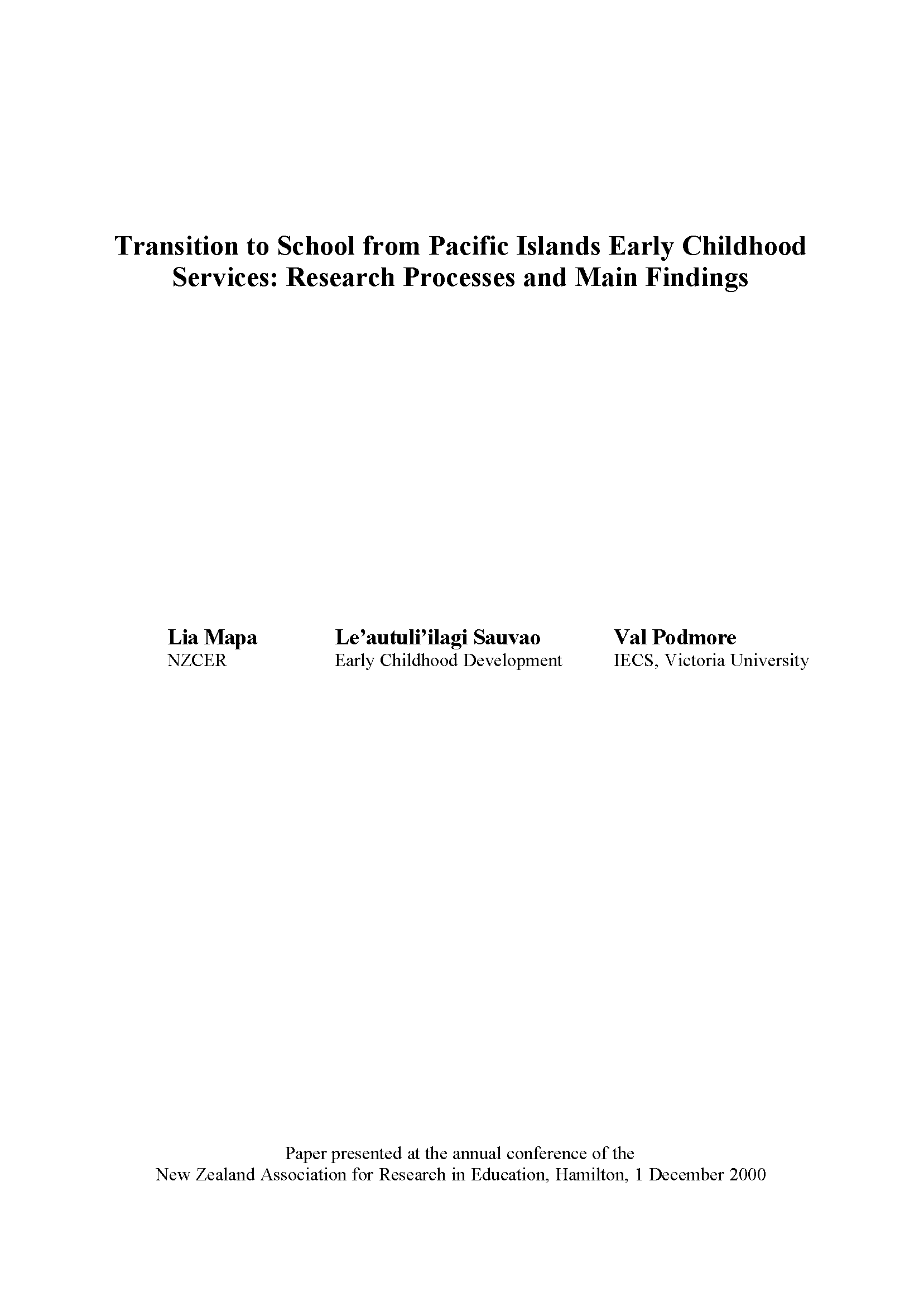 Transition to School from Pacific Islands Early Childhood Services-Research Processes and Main Findings.png