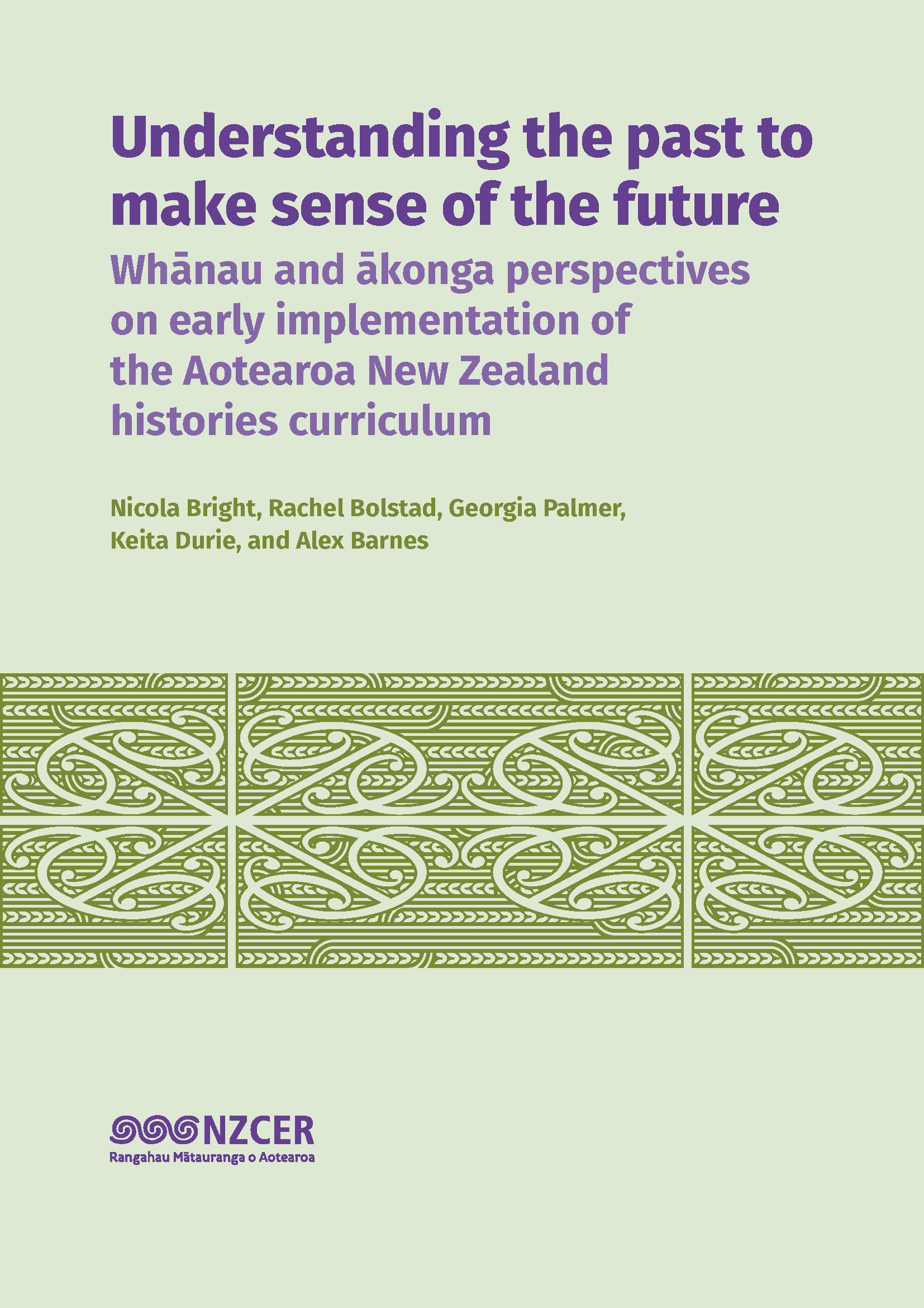 Understanding the past to make sense of the future—Whānau and ākonga perspectives on early implementation of the Aotearoa New Zealand histories curriculum.png