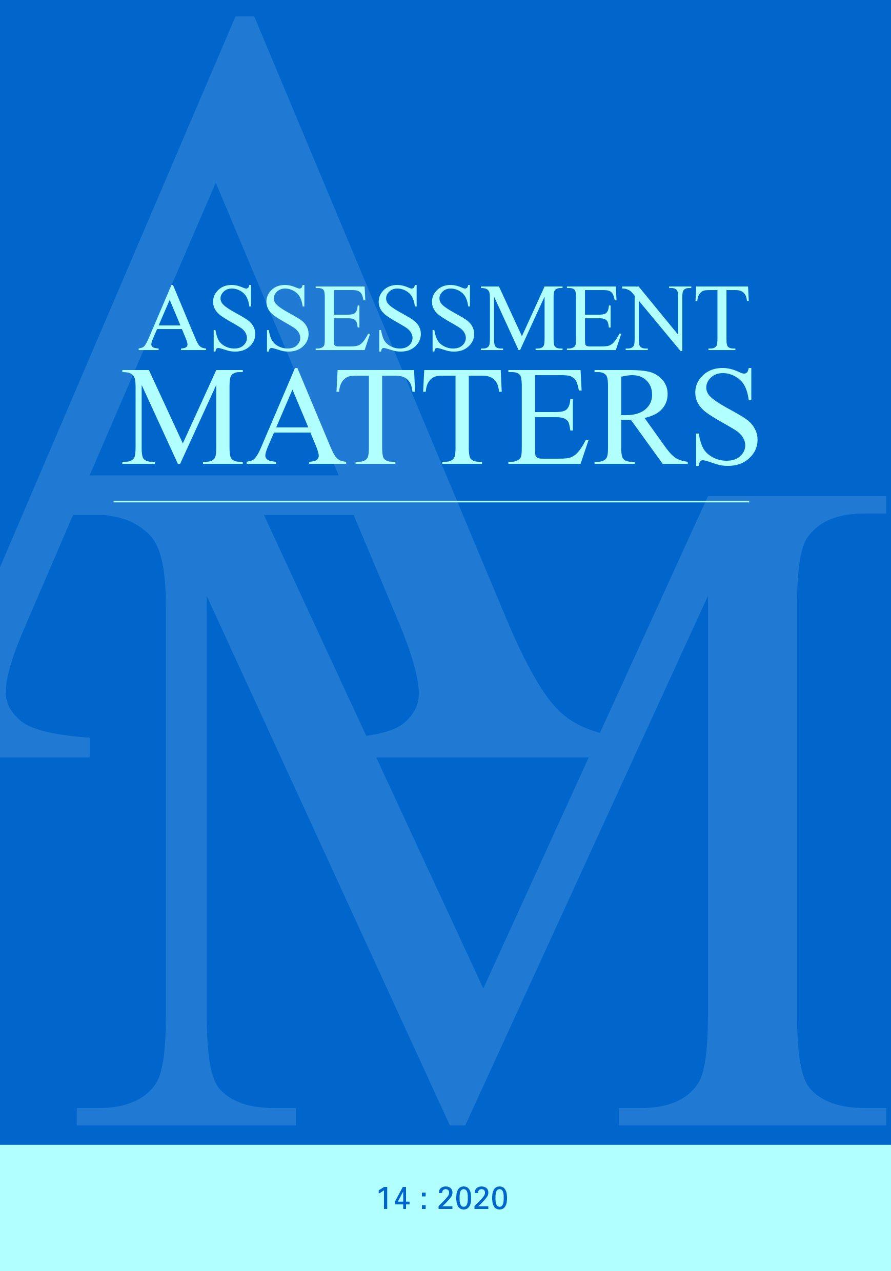 Assessment Matters 14: 2020