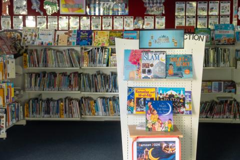 Library interior 