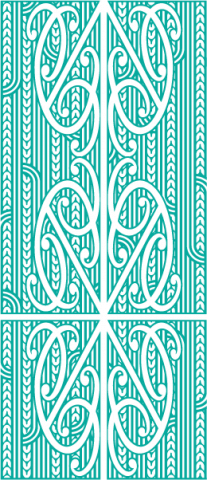 Te Pae Tawhiti motif
