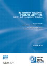 ITO Assessment Structures and Systems: Survey and Focus Group Findings