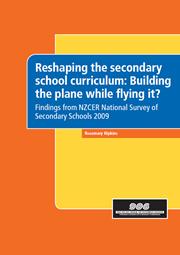 Reshaping the secondary school curriculum: Building the plane while flying it?