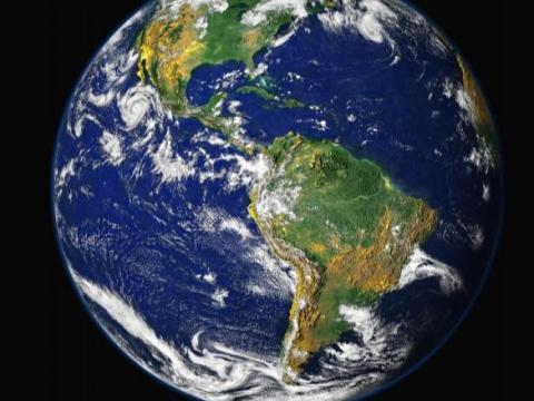 planet earth from space