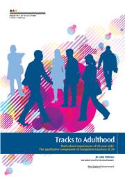 Tracks to Adulthood Post-school experiences of 21-year-olds: The qualitative component of Competent Learners @ 20