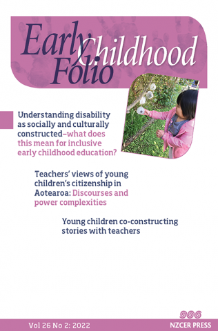 Early Childhood Folio vol. 26 no. 2 (2022)