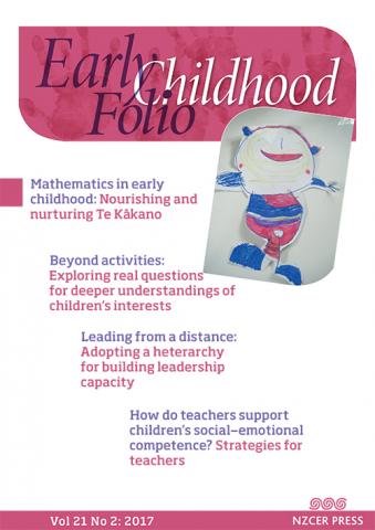 Early Childhood Folio vol. 21 no. 2 (2017)