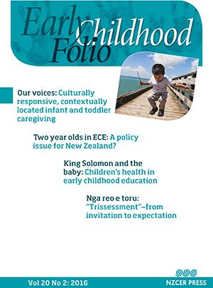 Early Childhood Folio vol. 20 no. 2 (2016)