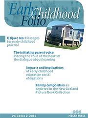 Early Childhood Folio vol. 19 no. 2 (2015)