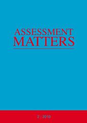 Assessment Matters 2 : 2010