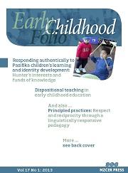 Early Childhood Folio Vol. 17 No. 1 (2013)