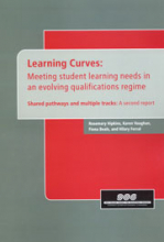 Learning curves: Meeting student learning needs in an evolving qualifications regime: Shared pathways and multiple tracks: A second report