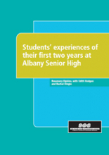 Students’ experiences of their first two years at Albany Senior High